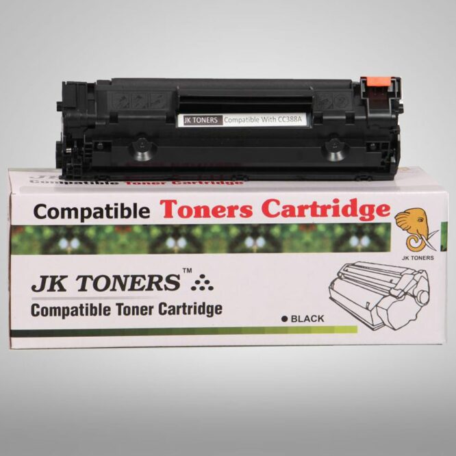 JK TONERS 88A/ CC388A Black Toner Cartridge Compatible with HP P1007