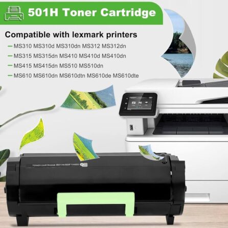 Jk Toners 56F3000 / MS310, 312, 315, 415 Toner Cartridge For Lexmark 6of3hoe Mx310dn, Mx312, Mx315, Mx415, Mx510, Mx610 Printers (With Chip)