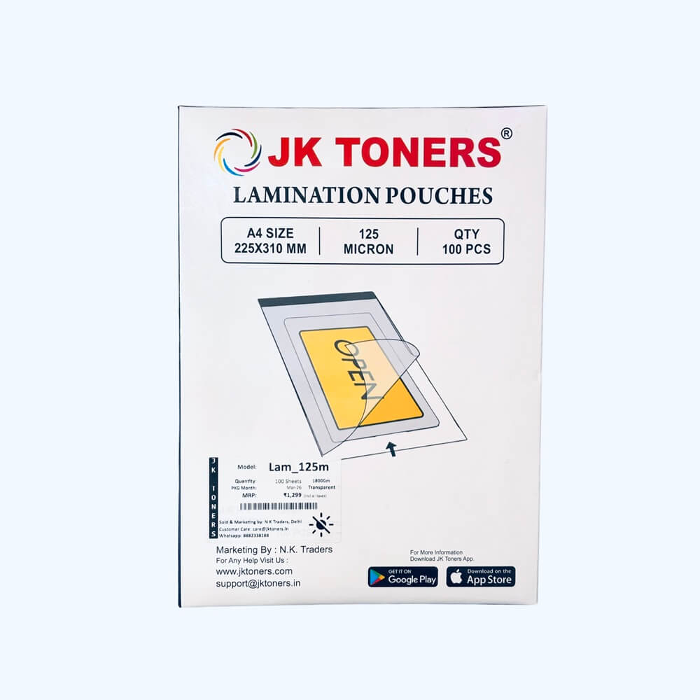 LAMINATION SHEET 125micron a4