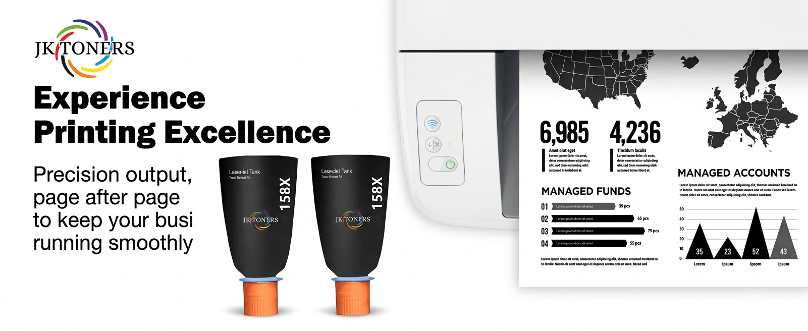 158X TONER CARTRIDGE